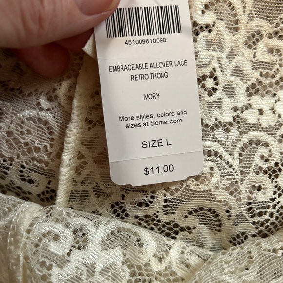 Soma Vanishing Edge Hipster No Show Underwear Panties set - Picture 2 of 6